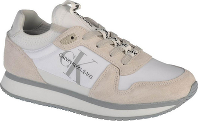 Atlete për femra Calvin Klein Runner Laceup YW0YW00462-YAF, nr. 38, të bardha/bezhë