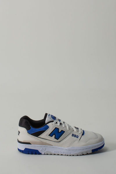Atlete New Balance BB550 VTA D, stil jete, lëkurë sintetike, t’barda me blu