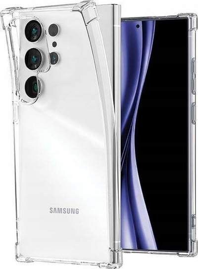 Këllëf telefoni Mercury Bulletproof për Samsung S24 Ultra S928, TPU i butë, mbron nga goditjet, transparent