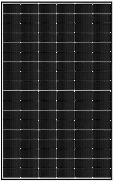 Panel diellor LUXOR Eco Line N-Type TOPCon M108 LX-425M/182-108+, 425W, monokristalor, me kornizë të zezë