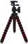 Tripod i përdredhshëm MadMan Flexible Tripod, 29 cm, universal për kamera, i zi me të kuqe