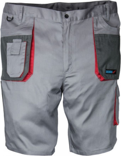 Pantallona të shkurtra për burra Dedra Safety Comfort Line (BH3ST-S), S / 48, ngjyrë hiri