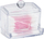 Dispenser për shkopinj pambuku, i dobishëm, transparent