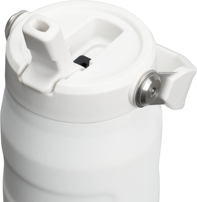 Shishe termike Stanley IceFlow Bottle Flip Straw 2.0, 0.7L, e bardhë