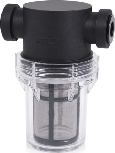 Filtër inline për ftohje me ujë Alphacool ES Big, lidhje G1/2", cilindër akrilik transparent