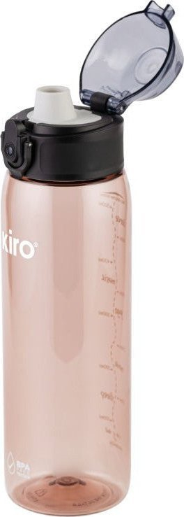 Шише за вода Kiro KI4104OG, 600 ml, со мерна скала, светло кафеава