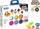 Set plastelinë Milan Ice Cream 913306ICW, 6 ngjyra, 6x59g, shumëngjyrësh