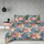 Set këllëfi jorgani AmeliaHome Averi, pambuk 200x220 cm, 2 jastëkë 80x80 cm, shumëngjyrësh