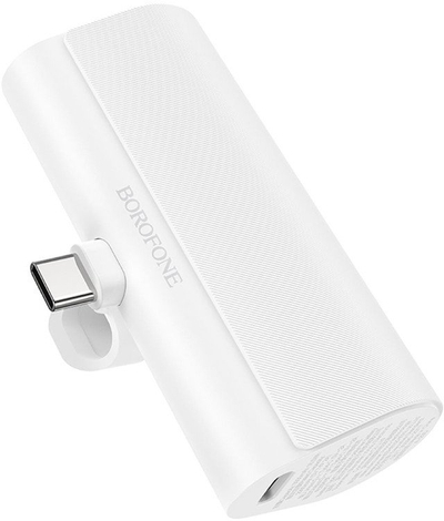 Powerbank Borofone BJ35, 5000mAh, USB C, i bardhë