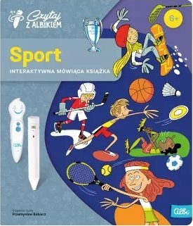 Liber interaktiv Albi Albik Sport, 2200 regjistrime audio, 27 x 23 cm, shumëngjyrësh