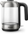 Ibrik elektrik Philips HD9339/80, 1.7L, xham, argjendtë