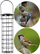 Ushqyes zogjsh Bird Feeder Mushroom, metal, mban 4 toptha, jeshil