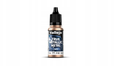 Bojë akrilike metalike Vallejo True Metallic Metal 77.118, 18ml, Rusty Metal