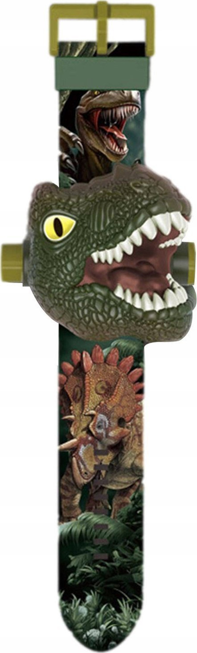 Ora dore Hipo Projector Dinosaur T rex, me projektor 24 imazhe, për fëmijë, shumëngjyrëshe