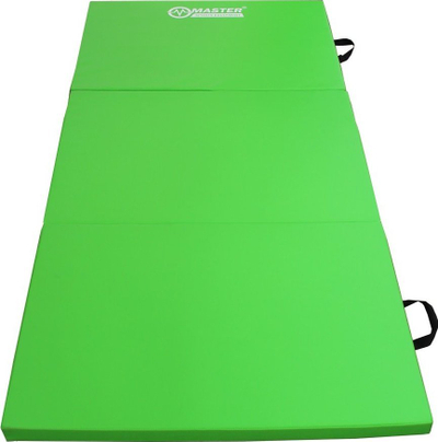 Гимнастички душеци Master Gymnastic MAS4A495, 180x90x5 cm, 3 дела, зелена