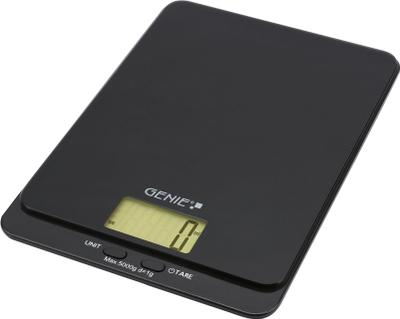 Peshore poste Genie, platformë xhami e temperuar, elektronike