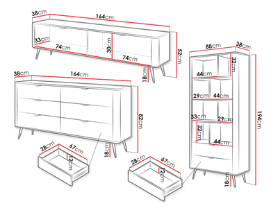 Set mobilie LANTE 3