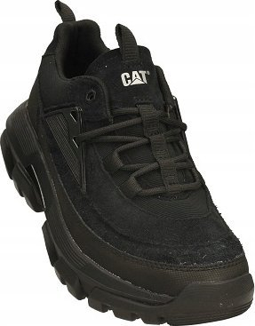 Atlete Caterpillar Raider Lace P724518, lëkurë e tekstil, taban gome, të zeza