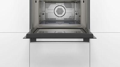 Furrë inkaso Bosch CMA585GS0, me ventilim, inoks, e zezë