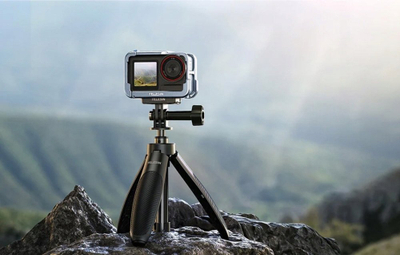 Kornizë metalike Telesin për DJI Osmo Action 5, aliazh alumini, shkon edhe me Action 3 4 5, blu