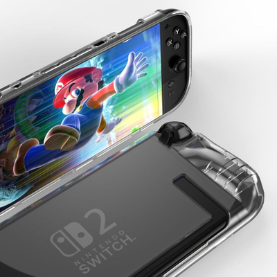 Mbulesë Tech-Protect FlexAir për Nintendo Switch 2, TPU, transparente