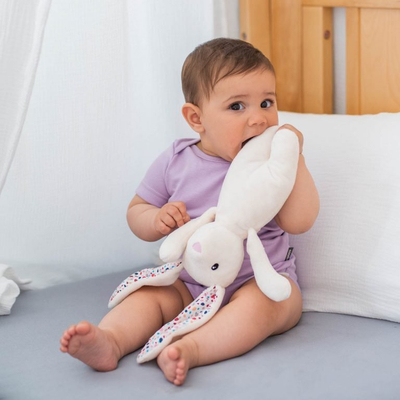 Lodër gjumi Whisbear Shumish Felcia lepurushi, zhurmë rozë, pelush për bebe