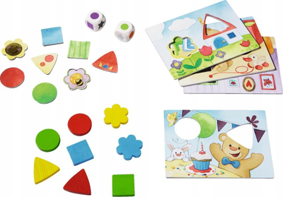Lojë edukative HABA My First Game We Are Going Shopping, druri, 2+