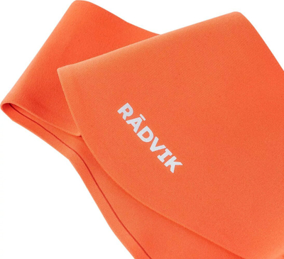 Shirit për kokë sportiv Radvik Darvi, najlon me elastan, 25x10 cm, portokalli