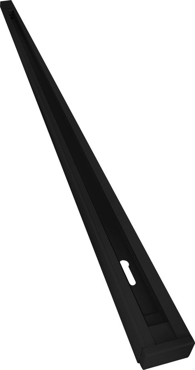 Shinë drite Eko-Light Track Light, 1.5 m, 1-fazore, e zezë