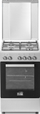 Shporet Simfer 5405SERGG, kombinim gaz dhe elektrik, 50 cm, inox