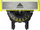 Tehe zëvendsuese Philips OneBlade 360, set me 4 copa, lime green charcoal grey