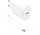 Karikues FIXED USB-C, PD, 20W, i bardhë + kabllo USB-C - USB-C, 1m, e bardhë