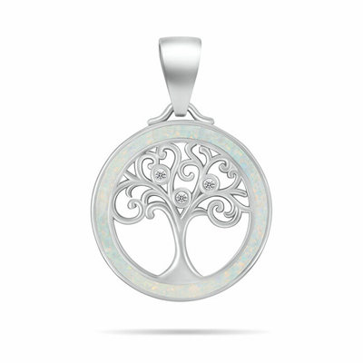 Varëse argjendi Brilio Silver Pema e Jetës, e argjendtë/bardhë