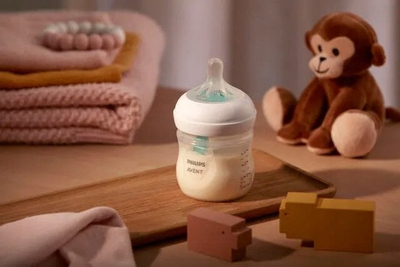 Biberon Philips Avent SCY670/02, Natural Response, 125 ml, transparent