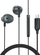 Слушалки in ear Acefast L1, врска Lightning, кабел 1.2 m, црни