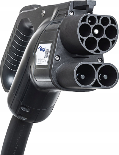 Adapter karikimi Akyga AK-EC-17, CCS Combo 1 n’ CCS Combo 2, 30 cm, i zi