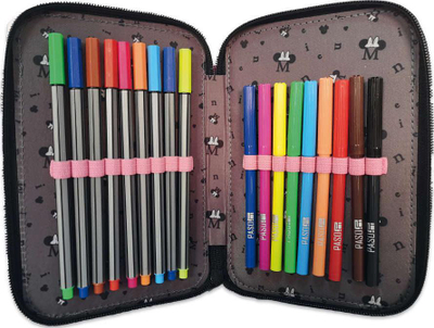Penar Paso Minnie DM22BB-023, me 3 ndarje, i kompletuar, gri me rozë