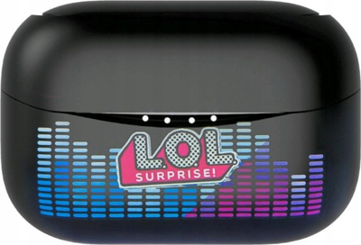 Kufje TWS OTL L.O.L. Surprise, Bluetooth 5.0, me kuti karikimi, rozë e zezë