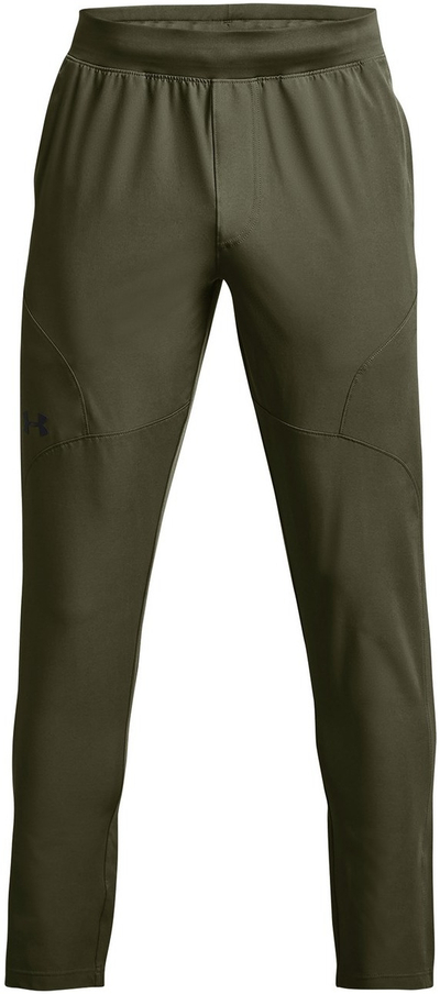 Спортски панталони Under Armour Unstoppable Tapered, за мажи, зелени