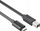 Kabllo printeri Unitek, USB C në USB B 2.0, 3m, i zi