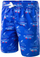 Shorce për fëmijë Surf Kids Surf Rider Print/Dazzling, të kaltër, masa 134