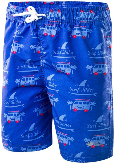 Shorce për fëmijë Surf Kids Surf Rider Print/Dazzling, të kaltër, masa 134