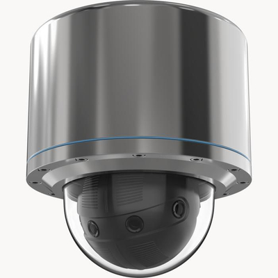 Kamerë sigurie Axis ExCam XF P3807, 8MP, multi sensor, inox argjendtë