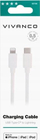Kabllo karikimi Vivanco USB C në Lightning, 0.5 m, e bardhë