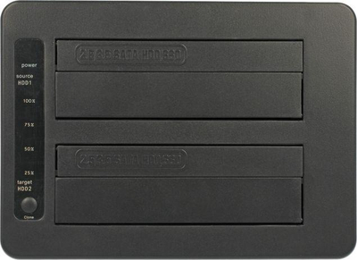 DeLOCK USB Type-C 10 Gbps докинг станица за 2 x SATA HDD/SSD, 2.5" и 3.5"