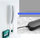 Adapter audio Equip RJ9 në 3.5mm për kufje, për telefona VOIP, i zi