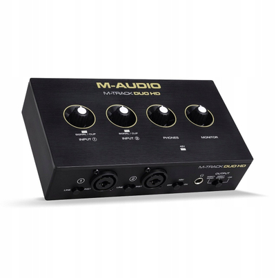 Interfejs audio M-Audio M-Track Duo HD, USB, 2 kanale, i zi
