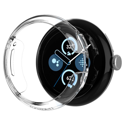 Заштита Spigen Thin Fit за Google Pixel Watch 3/2/1 (41mm), проѕирна