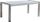 Tavolinë ngrënieje Beliani ARCTIC, 180x90 cm, MDF me çelik inox, e bardhë