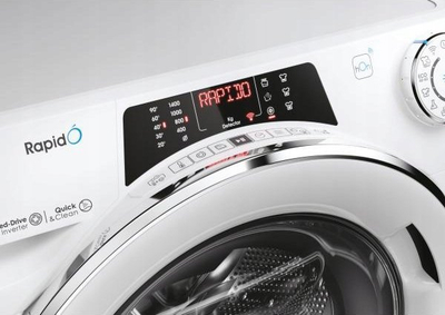Lavatrice Candy RO 4106DWMC7/1-S, 10 kg, 1400 xhiro, e bardhë